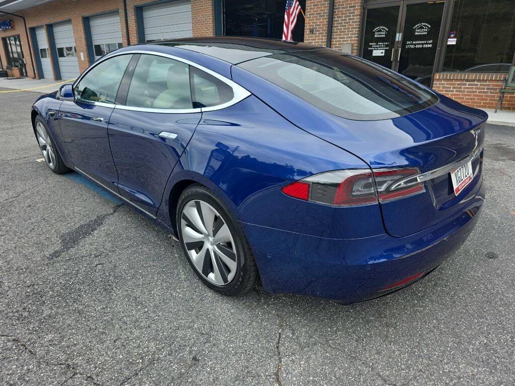 used 2021 Tesla Model S car, priced at $39,950