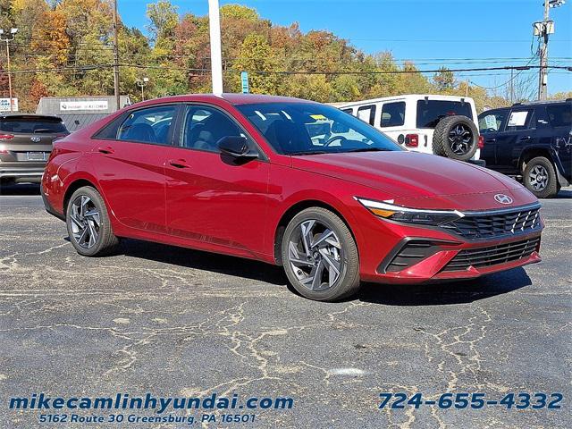 new 2025 Hyundai Elantra car, priced at $23,785