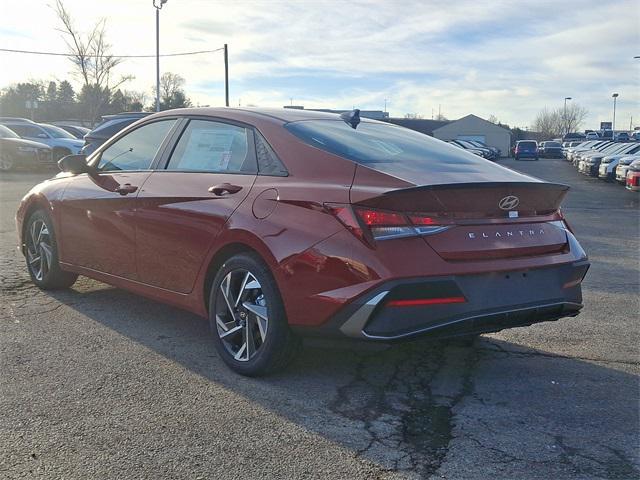 new 2025 Hyundai Elantra car, priced at $24,535