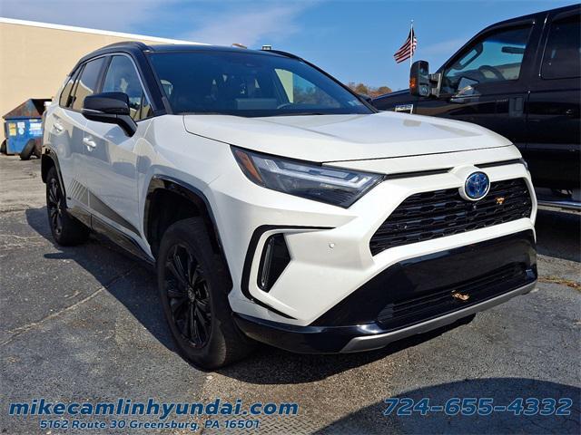 used 2023 Toyota RAV4 Hybrid car, priced at $34,888