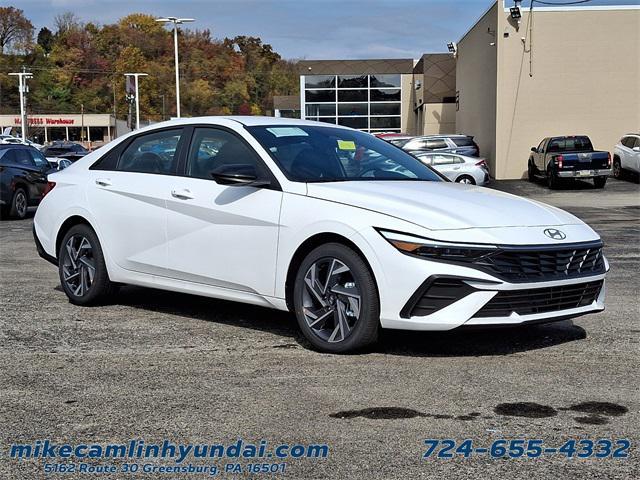 new 2025 Hyundai Elantra car, priced at $24,580