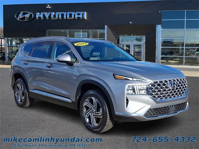 used 2022 Hyundai Santa Fe car, priced at $23,333