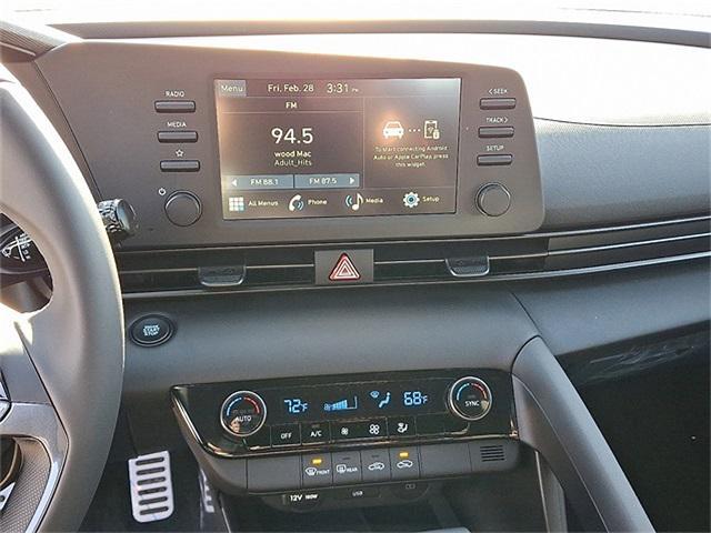 new 2025 Hyundai Elantra car, priced at $24,240