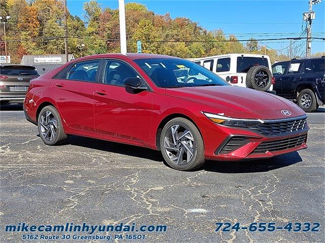 new 2025 Hyundai Elantra car, priced at $24,240