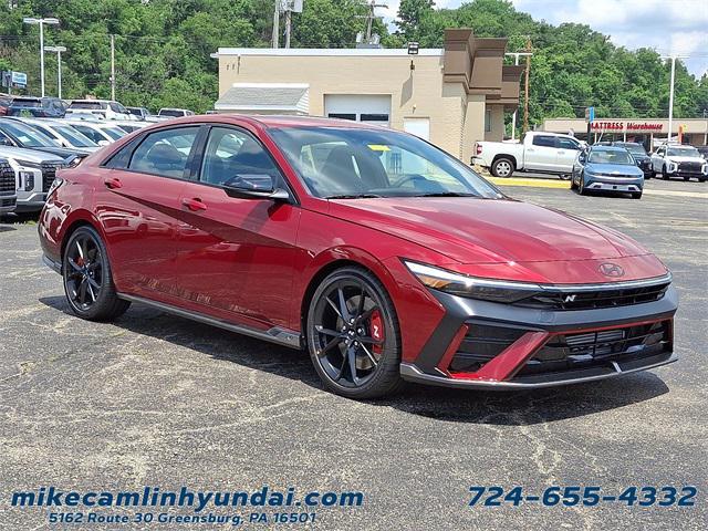 new 2025 Hyundai ELANTRA N car, priced at $37,715