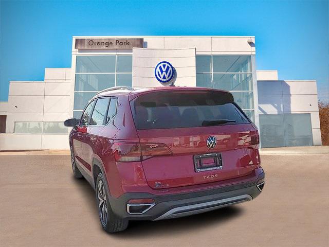 new 2023 Volkswagen Taos car, priced at $29,312