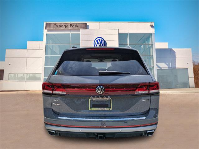 new 2024 Volkswagen Atlas car, priced at $50,882