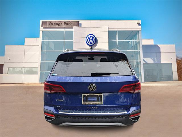 new 2024 Volkswagen Taos car, priced at $29,554