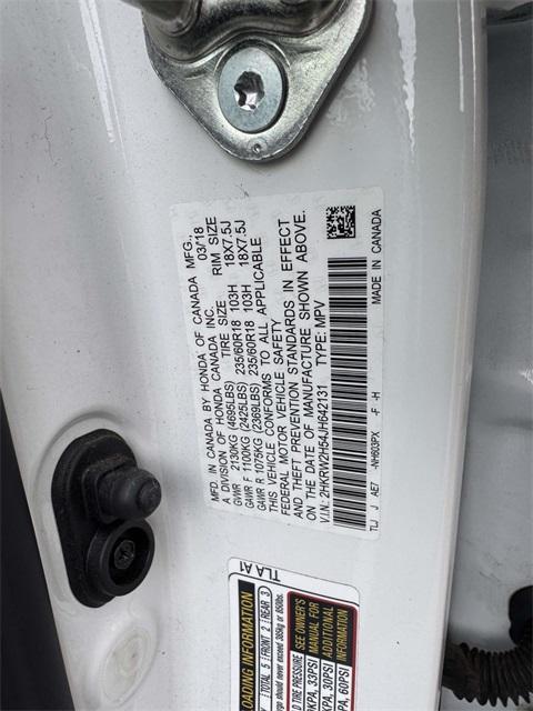 used 2018 Honda CR-V car, priced at $17,739