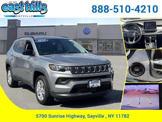 used 2022 Jeep Compass car, priced at $19,127