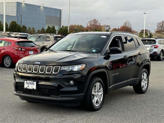 used 2022 Jeep Compass car, priced at $22,479