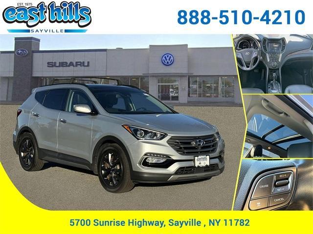 used 2018 Hyundai Santa Fe Sport car, priced at $17,238