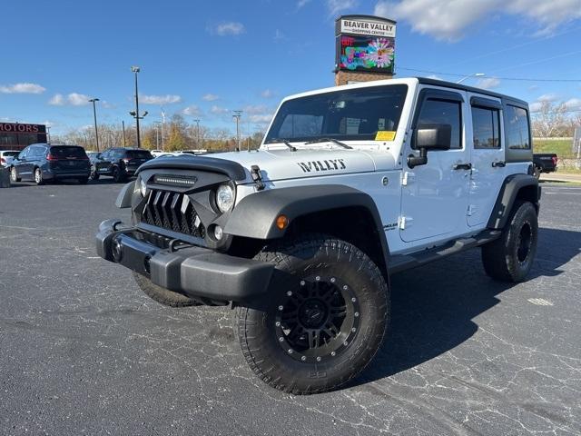 used 2017 Jeep Wrangler Unlimited car, priced at $21,500