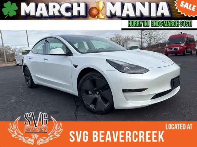 used 2022 Tesla Model 3 car, priced at $26,000