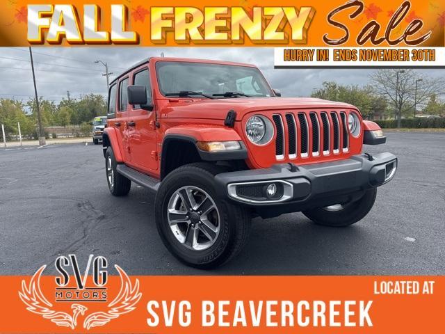 used 2018 Jeep Wrangler Unlimited car, priced at $26,000