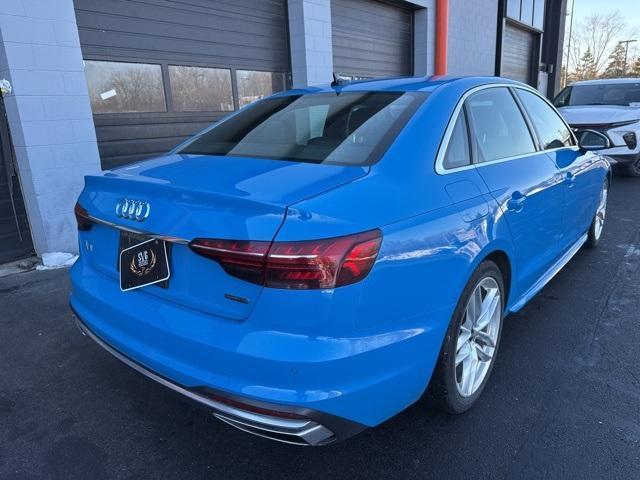 used 2022 Audi A4 car, priced at $25,000