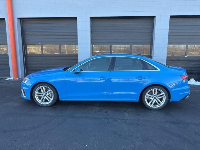 used 2022 Audi A4 car, priced at $25,000