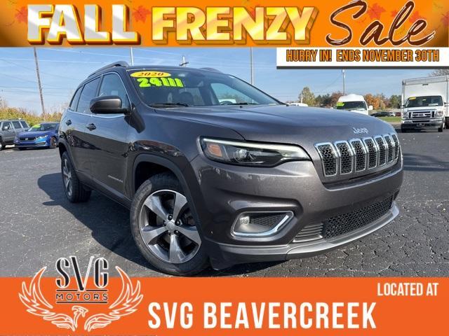 used 2020 Jeep Cherokee car, priced at $21,500