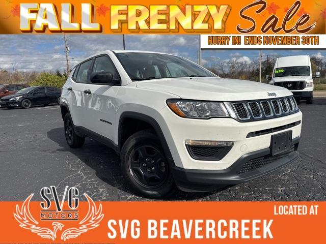 used 2020 Jeep Compass car, priced at $17,500