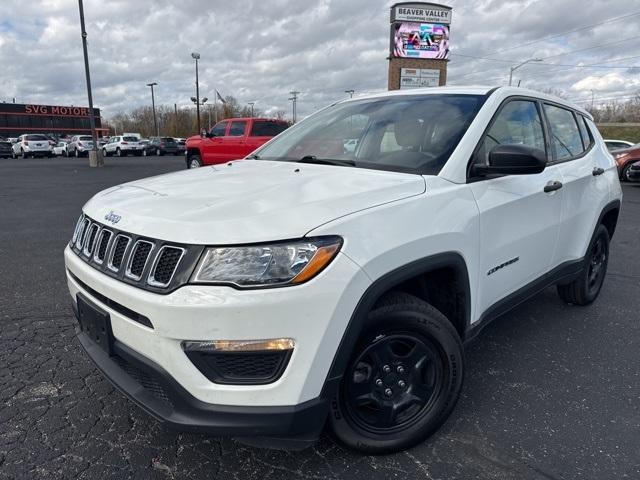 used 2020 Jeep Compass car, priced at $17,500