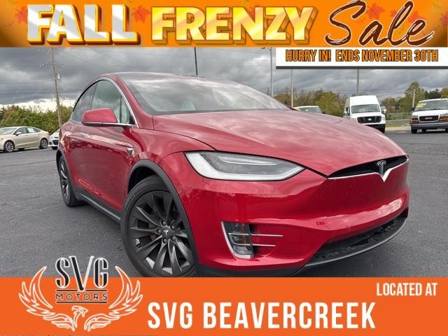 used 2018 Tesla Model X car, priced at $29,000