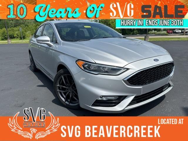 used 2017 Ford Fusion car, priced at $22,000