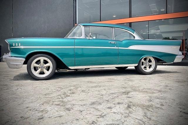 used 1957 Chevrolet Bel Air car, priced at $59,995