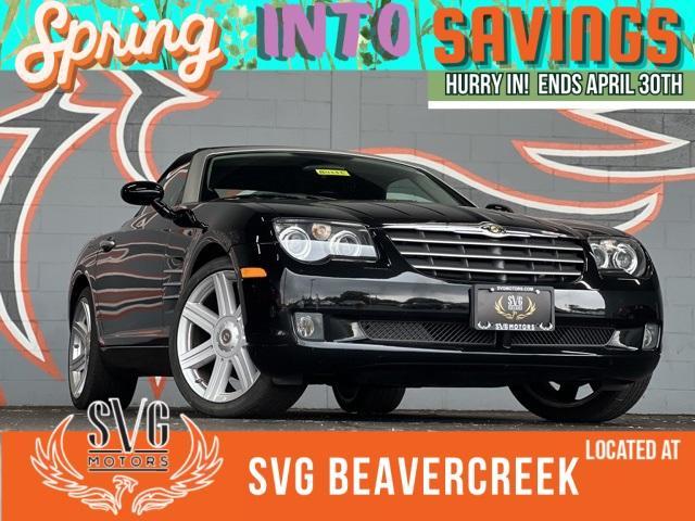 used 2008 Chrysler Crossfire car, priced at $18,500