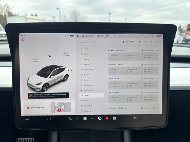 used 2021 Tesla Model Y car, priced at $25,000