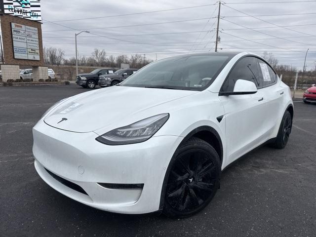 used 2021 Tesla Model Y car, priced at $25,000