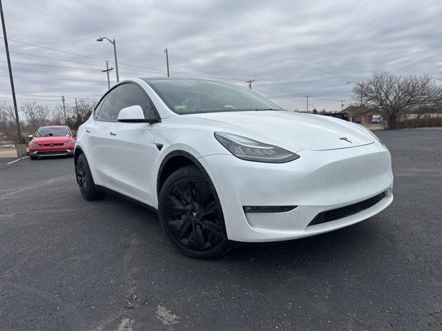 used 2021 Tesla Model Y car, priced at $25,000