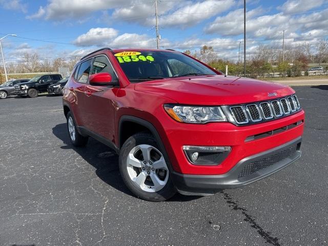 used 2018 Jeep Compass car, priced at $15,300