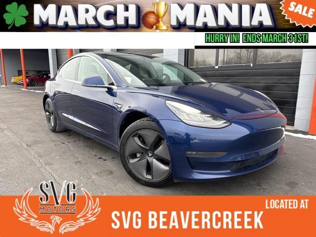 used 2018 Tesla Model 3 car, priced at $17,900