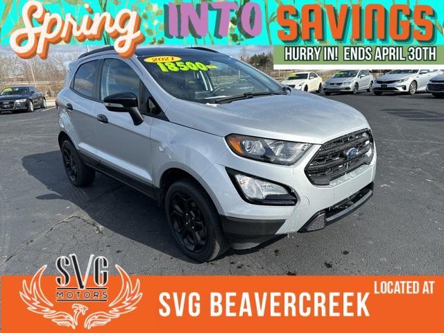 used 2021 Ford EcoSport car, priced at $18,000