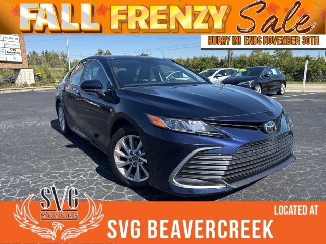 used 2021 Toyota Camry car, priced at $24,000