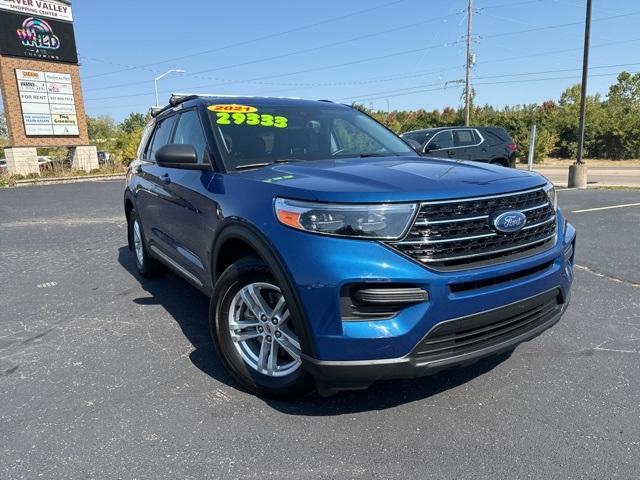 used 2021 Ford Explorer car, priced at $25,500