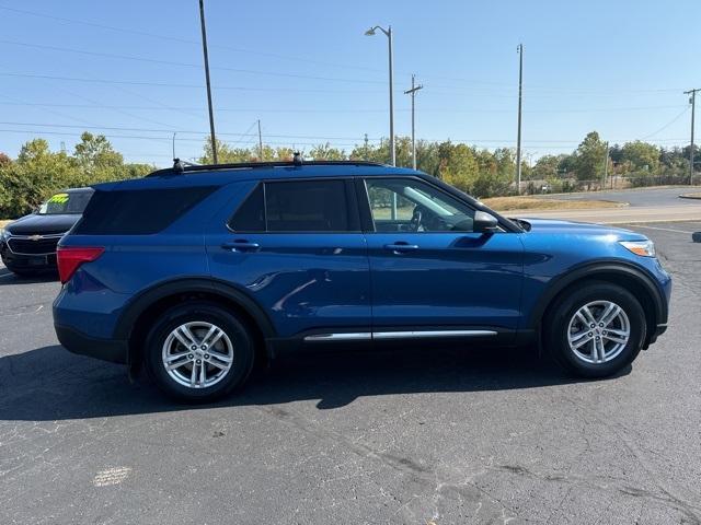 used 2021 Ford Explorer car, priced at $25,500