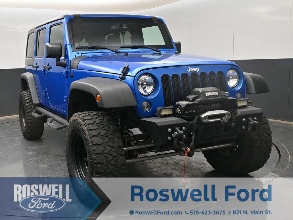 used 2016 Jeep Wrangler Unlimited car, priced at $17,798
