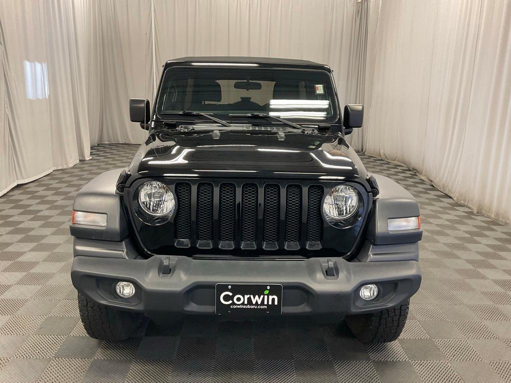 used 2020 Jeep Wrangler Unlimited car, priced at $25,221