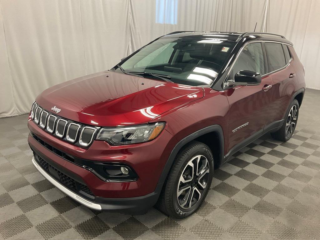 used 2022 Jeep Compass car, priced at $20,997