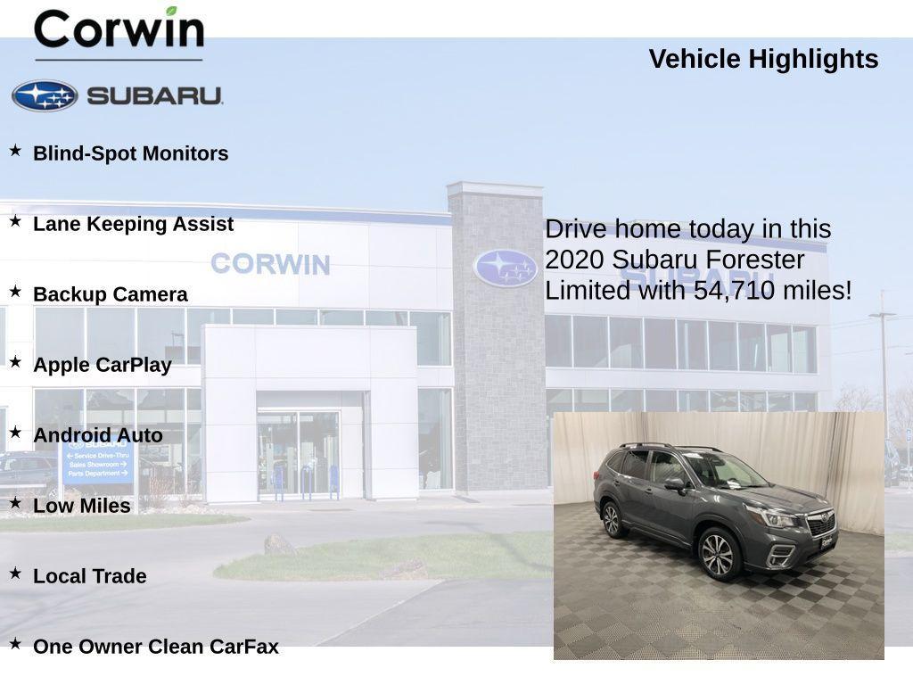 used 2020 Subaru Forester car, priced at $23,877