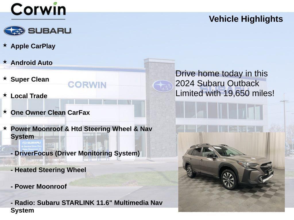 used 2024 Subaru Outback car, priced at $29,998