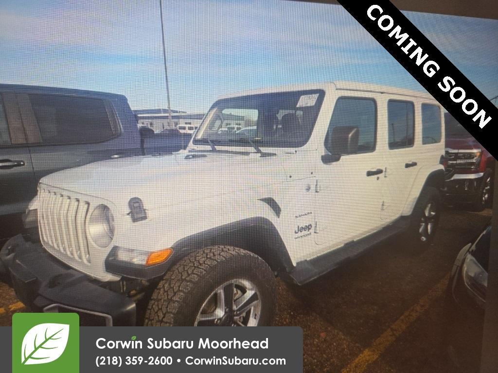 used 2020 Jeep Wrangler Unlimited car, priced at $28,904