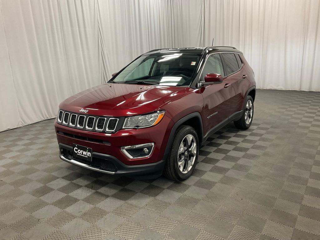 used 2021 Jeep Compass car, priced at $18,371