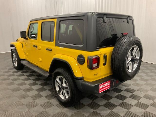 used 2021 Jeep Wrangler Unlimited car, priced at $33,687