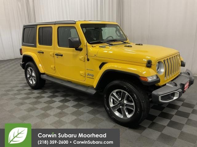 used 2021 Jeep Wrangler Unlimited car, priced at $33,687