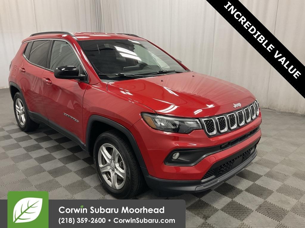 used 2024 Jeep Compass car, priced at $18,997
