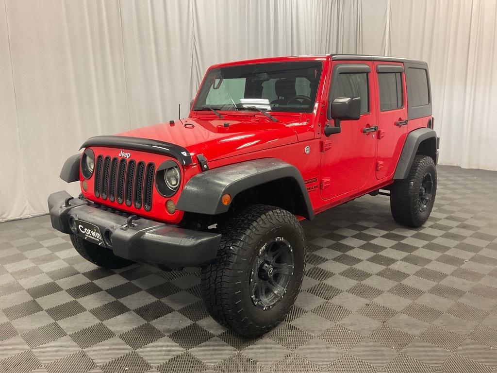 used 2016 Jeep Wrangler Unlimited car, priced at $17,998