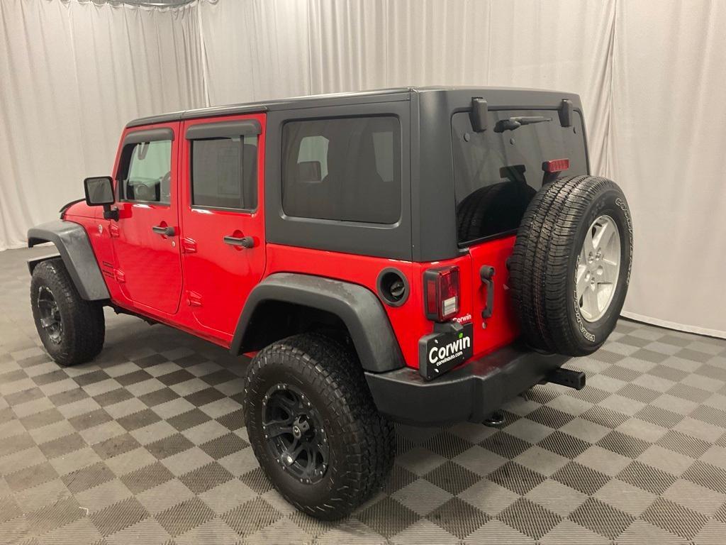 used 2016 Jeep Wrangler Unlimited car, priced at $17,998