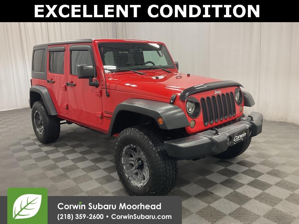 used 2016 Jeep Wrangler Unlimited car, priced at $17,998